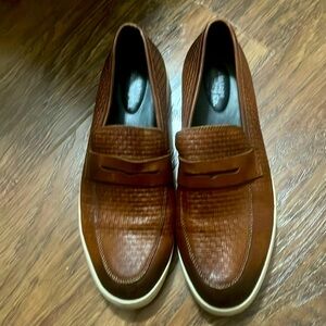 Vintage Foundry Co Penny Loafer Shoe - Brown.  Mens:9 (but fits more like a 9.5)